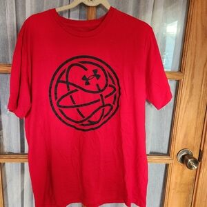 Under Armour Red Graphic T-Shirt